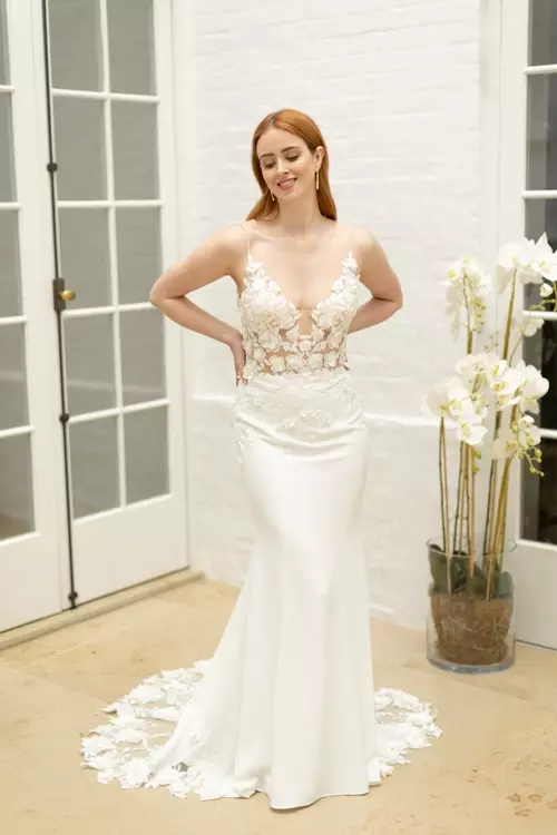 Cordelia crossover sales bodice dress